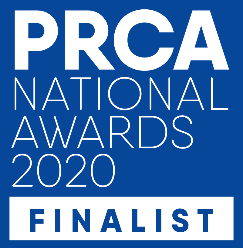 PRCA National Awards Finalist 2020 logo